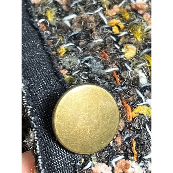 Firuze San Francisco Blazer Tweed Lady Jacket Boucle Glam Preppy Classy Women XS - Picture 10 of 14